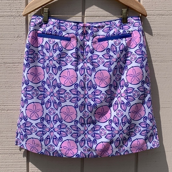 Vineyard vines Shell Tile Fairway Skort - Picture 6 of 16